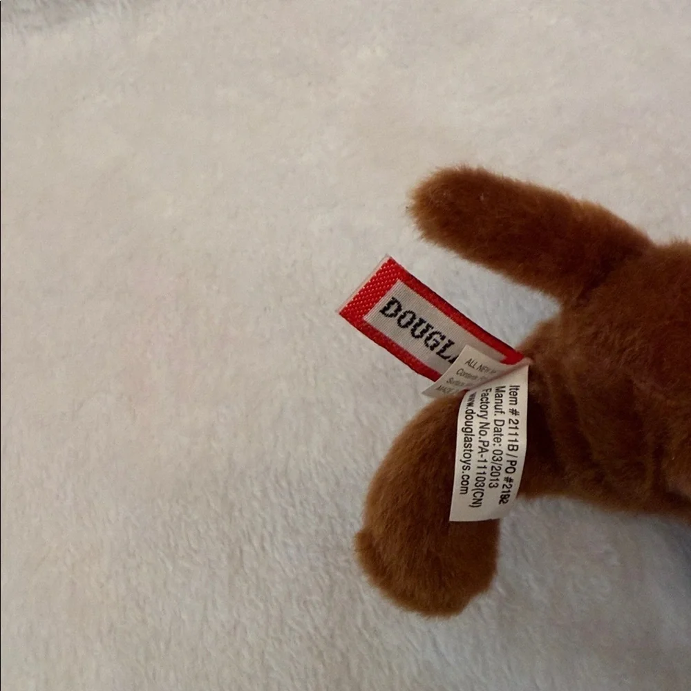 Douglas Dilly Dachshund Plush Toy Stuffed Animal 9” Wiener Dog Brown Hound Puppy